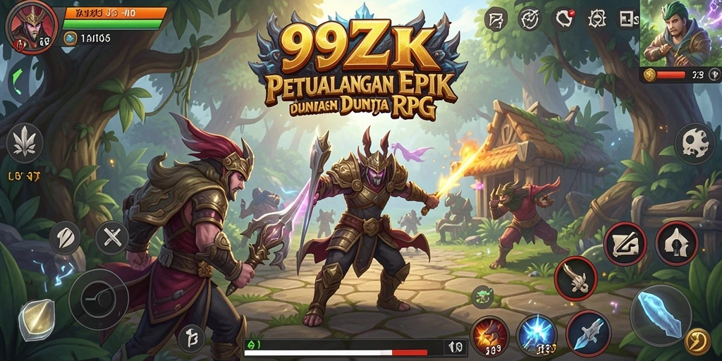 Tampilan gameplay 99ZK yang menarik dan penuh aksi.