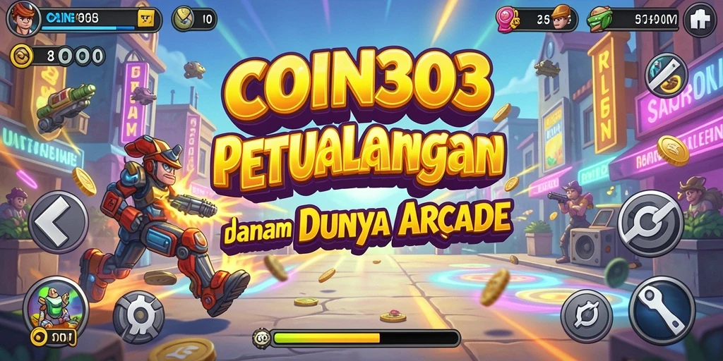 Tampilan gameplay COIN303 yang menarik dan penuh aksi.