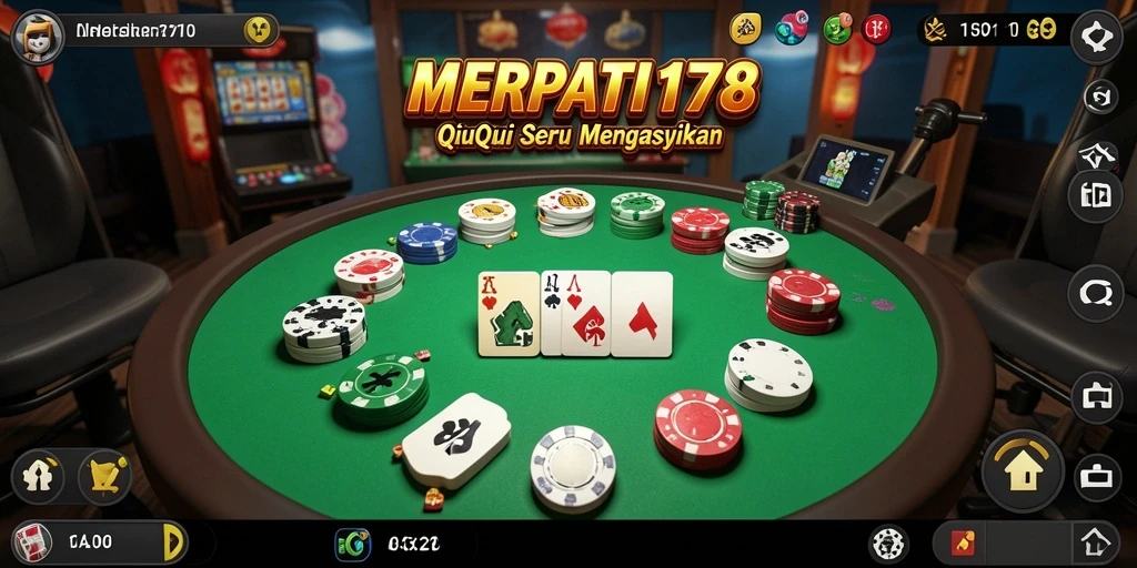 Screenshot gameplay QiuQiu yang seru dan menantang dari MERPATI178.