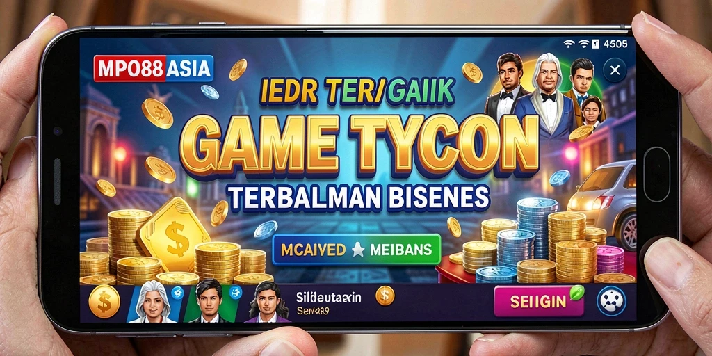 Screenshot MPO88ASIA menampilkan tampilan gameplay manajemen bisnis yang seru.