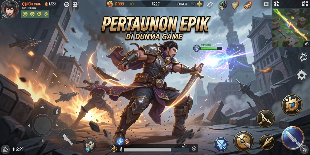 Tampilan menarik dan mendebarkan dari seluruh pertarungan di QQ1221.
