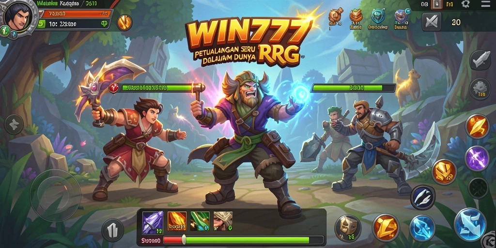 Tampilan gameplay menakjubkan di WIN777, penuh aksi dan petualangan.